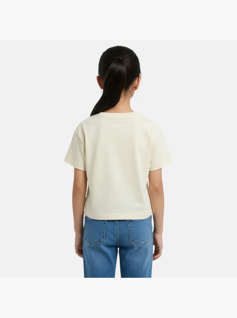 Lilo & Stitch - T shirt bambina Ecru - Kiabi