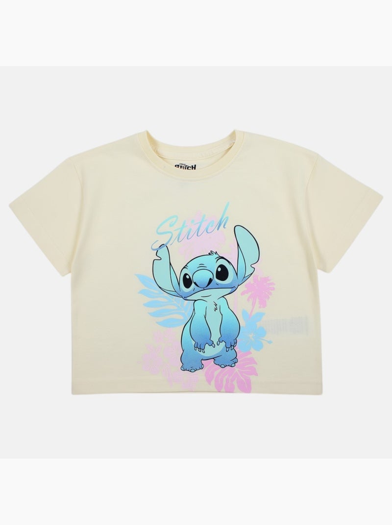 Lilo & Stitch - T shirt bambina Ecru - Kiabi