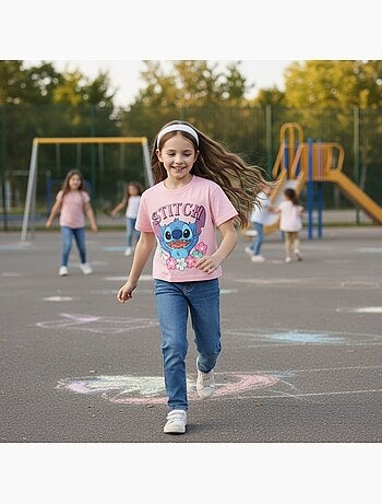 Lilo & Stitch - T shirt bambina