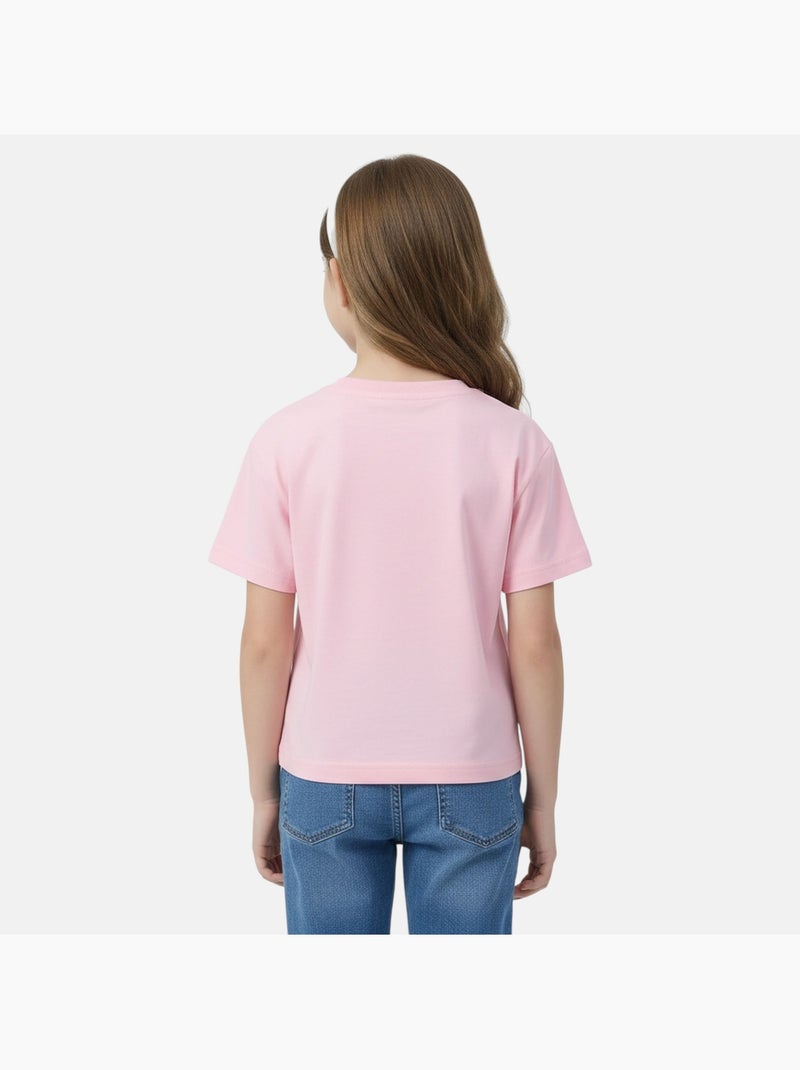 Lilo & Stitch - T shirt bambina Rosa - Kiabi
