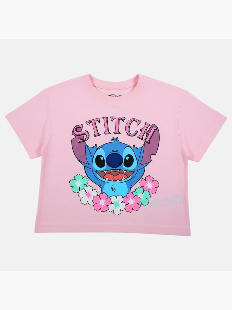 Lilo & Stitch - T shirt bambina Rosa - Kiabi