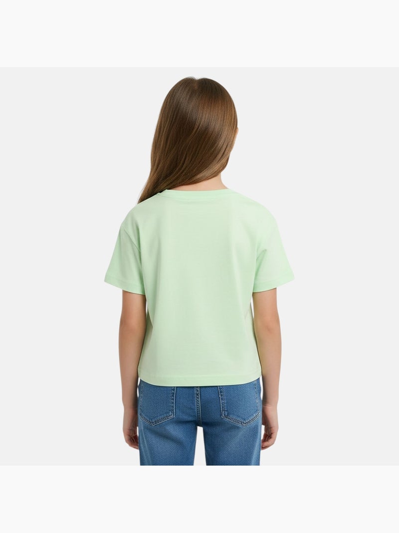Lilo & Stitch - T shirt bambina Verde - Kiabi