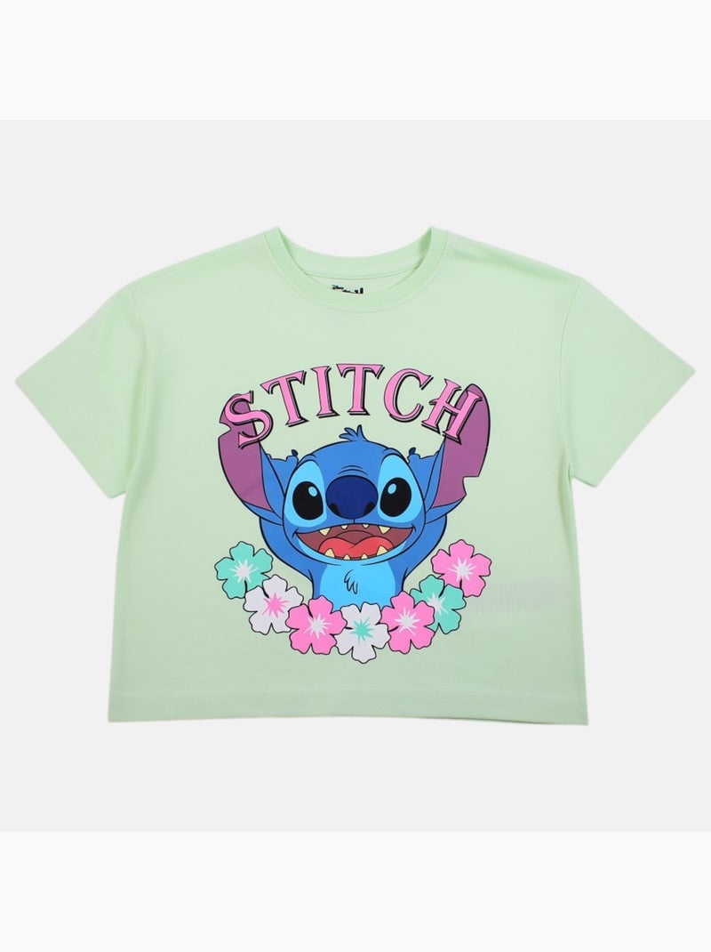 Lilo & Stitch - T shirt bambina Verde - Kiabi