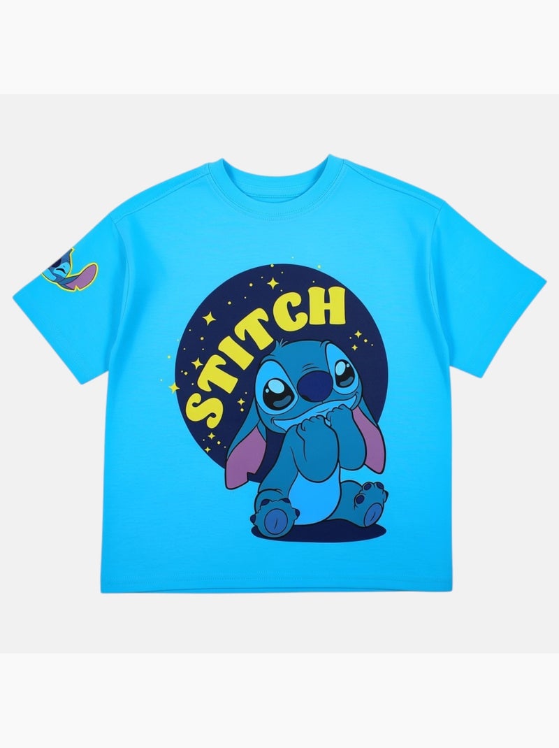 Lilo & Stitch - T shirt bambino Blu - Kiabi