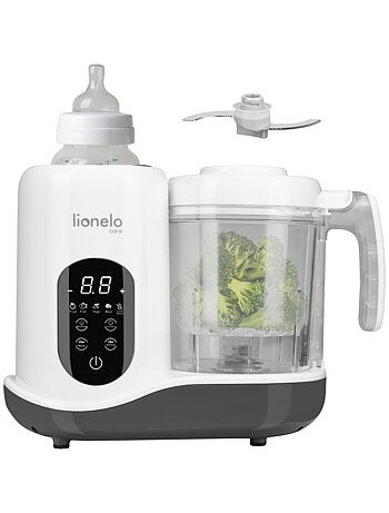 LIONELO 5 in 1 Baby Food Maker - Frullatore - Vaporiera - Scaldabiberon - Sterilizzatore