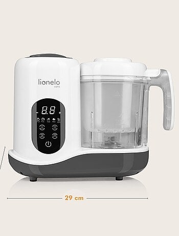LIONELO 5 in 1 Baby Food Maker - Frullatore - Vaporiera - Scaldabiberon - Sterilizzatore