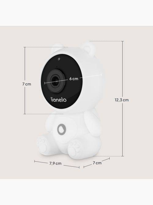 Lionelo babyline 2.0 baby monitor video - wifi - audio bidirezionale - visione notturna -ninne nanne - Kiabi Lionelo babyline 2.0 baby monitor video - wifi - audio bidirezionale - visione notturna -ninne nanne - Kiabi