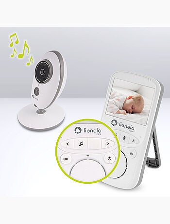 LIONELO Babyline 5.1 - Baby Monitor video wireless - 2 telecamere - Comunicazione bidirezionale