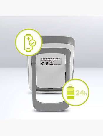 LIONELO Babyline 5.1 - Baby Monitor video wireless - 2 telecamere - Comunicazione bidirezionale