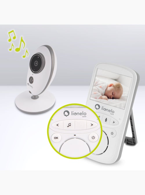 LIONELO Babyline 5.1 - Baby Monitor video wireless - 2 telecamere - Comunicazione bidirezionale - Kiabi