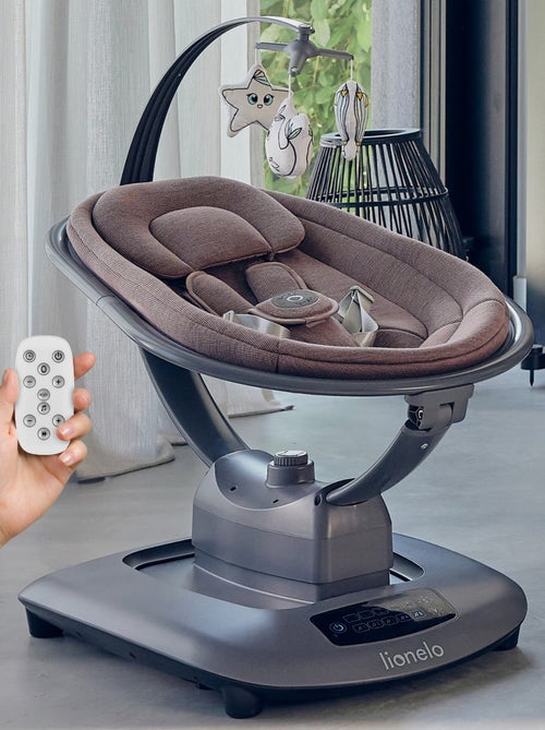 LIONELO Blossom Altalena/Sdraietta elettrica per bambini - Rivestimento in bambù al 60% - 5 moviment - Kiabi