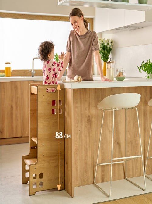 LIONELO Kitchen Helper - Torre di osservazione e apprendimento evolutiva - Montessori - Libreria - Kiabi