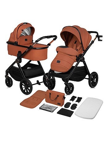 LIONELO Layla 2-in-1 Travel System - Fino a 22 kg - Il sistema da viaggio include passeggino, navice