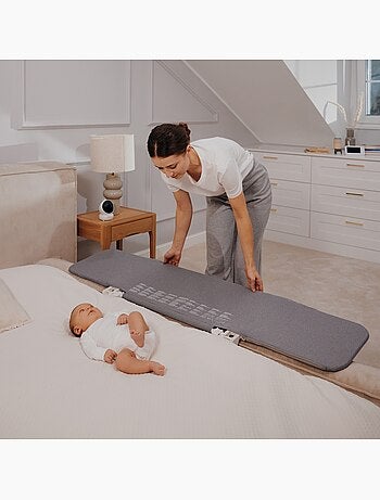 LIONELO Lora Sponda per letto - Pieghevole - Protezione anticaduta - Borsa inclusa