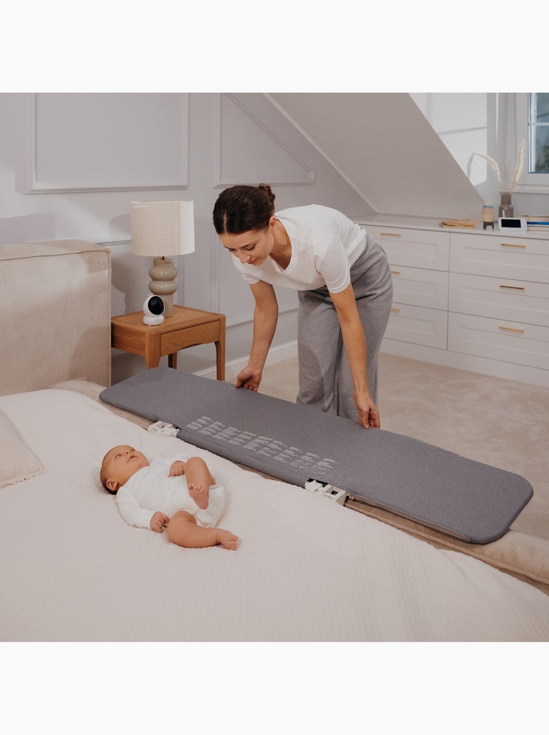 LIONELO Lora Sponda per letto - Pieghevole - Protezione anticaduta - Borsa inclusa Beige - Kiabi