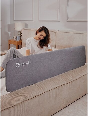 LIONELO Lora Sponda per letto - Pieghevole - Protezione anticaduta - Borsa inclusa