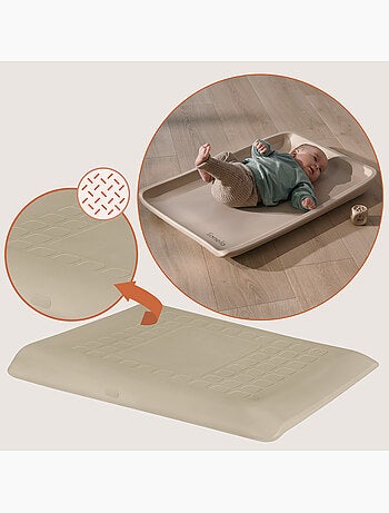 LIONELO Megs Materassino Fasciatoio in Schiuma - 70x50 cm - Impermeabile