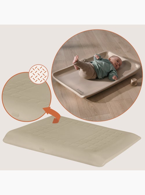 LIONELO Megs Materassino Fasciatoio in Schiuma - 70x50 cm - Impermeabile - Kiabi LIONELO Megs Materassino Fasciatoio in Schiuma - 70x50 cm - Impermeabile - Kiabi