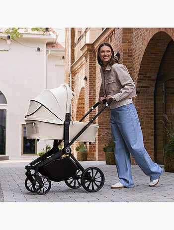 LIONELO Mika Plus 2-in-1 Travel System - Passeggino, navicella, borsa e accessori