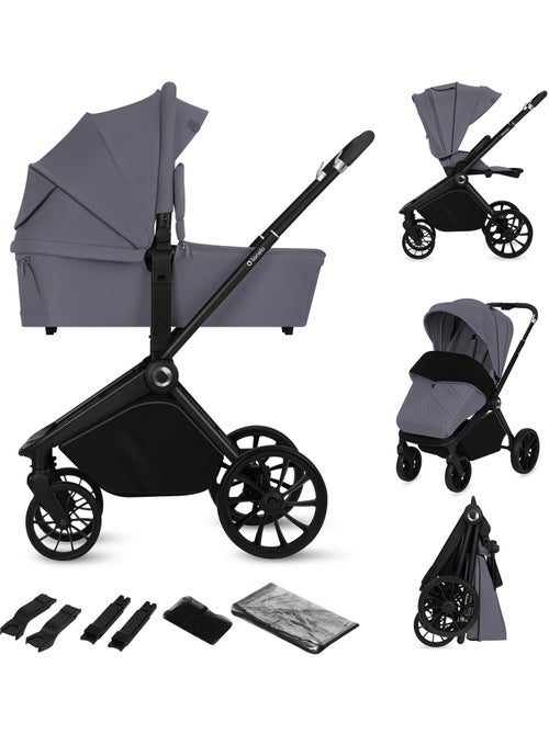 LIONELO Mika Plus 2-in-1 Travel System - Passeggino, navicella, borsa e accessori - Kiabi
