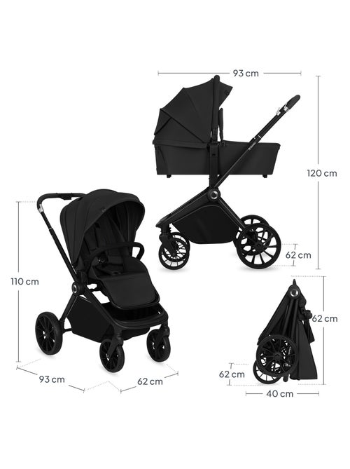 LIONELO Mika Plus 2-in-1 Travel System - Passeggino, navicella, borsa e accessori - Kiabi