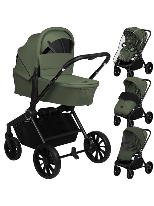 LIONELO Mika Plus 2-in-1 Travel System - Passeggino, navicella, borsa e accessori - Kiabi