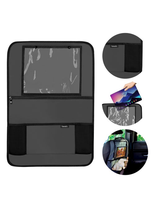 LIONELO Organizer per seggiolino auto 2 in 1 - Tasca trasparente - 5 tasche di diverse dimensioni - Kiabi