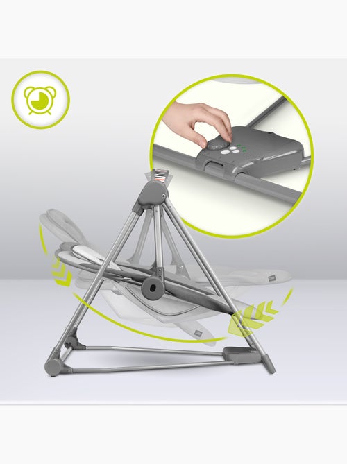 LIONELO Otto Altalena e Sdraietta - Suoni della Natura - 5 Velocità di Oscillazione - Pieghevole Com - Kiabi