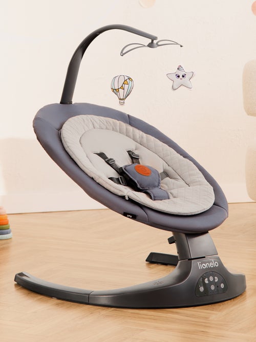 LIONELO Ralf - Sdraietta e altalena elettrica per bambini - Telecomando - 5 velocità di oscillazione - Kiabi