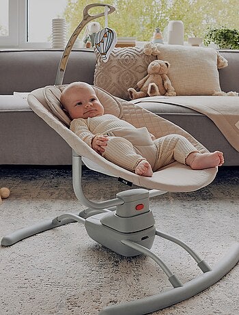 LIONELO Rio Sdraietta e altalena elettrica per bambini - Telecomando - 3 velocità di oscillazione