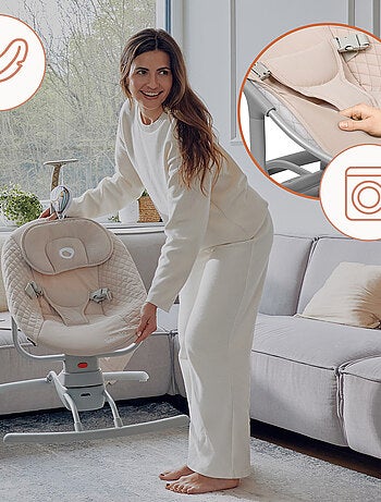 LIONELO Rio Sdraietta e altalena elettrica per bambini - Telecomando - 3 velocità di oscillazione