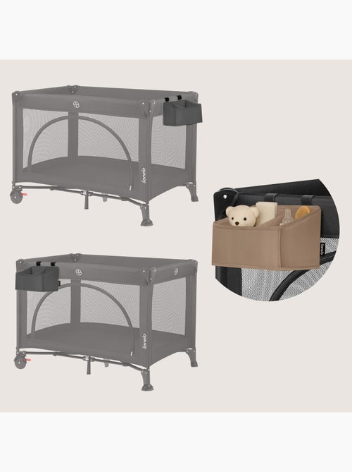 LIONELO Sidepocket Organizer da appendere per culla - Contenitore per pannolini - Cestino - Kiabi