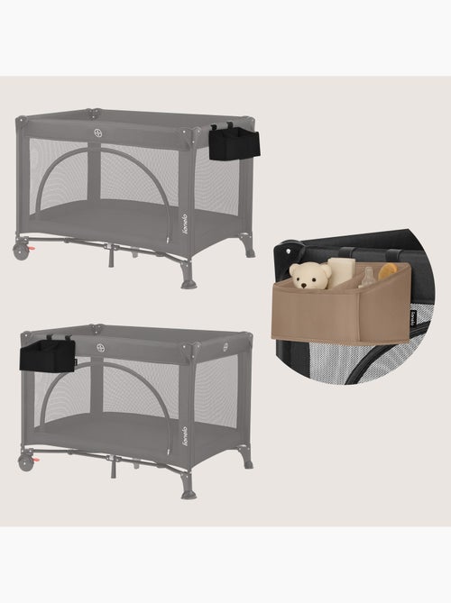 LIONELO Sidepocket Organizer da appendere per culla - Contenitore per pannolini - Cestino - Kiabi