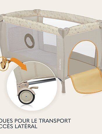 LIONELO Sven Plus 3 in 1 Lettino da viaggio - Box per bambini - 0-36 mesi - Fasciatoio - Zanzariera