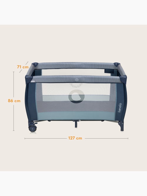 LIONELO Sven Plus 3 in 1 Lettino da viaggio - Box per bambini - 0-36 mesi - Fasciatoio - Zanzariera - Kiabi