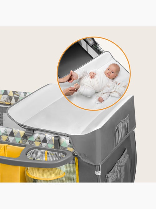 LIONELO Sven Plus 3 in 1 Lettino da viaggio - Box per bambini - 0-36 mesi - Fasciatoio - Zanzariera - Kiabi