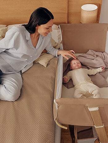 LIONELO Thomi Plus Letto 5 in 1 - Culla per dormire insieme - Culla - Box - Divano letto - Fino a 10