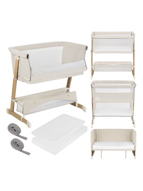 LIONELO Thomi Plus Letto 5 in 1 - Culla per dormire insieme - Culla - Box - Divano letto - Fino a 10 - Kiabi