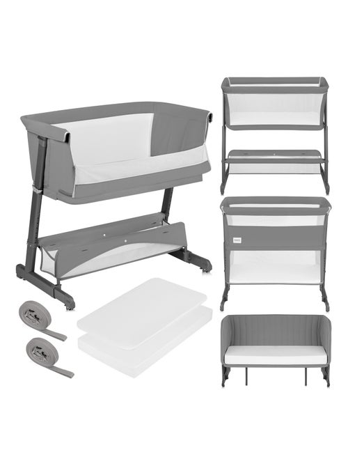 LIONELO Thomi Plus Letto 5 in 1 - Culla per dormire insieme - Culla - Box - Divano letto - Fino a 10 - Kiabi