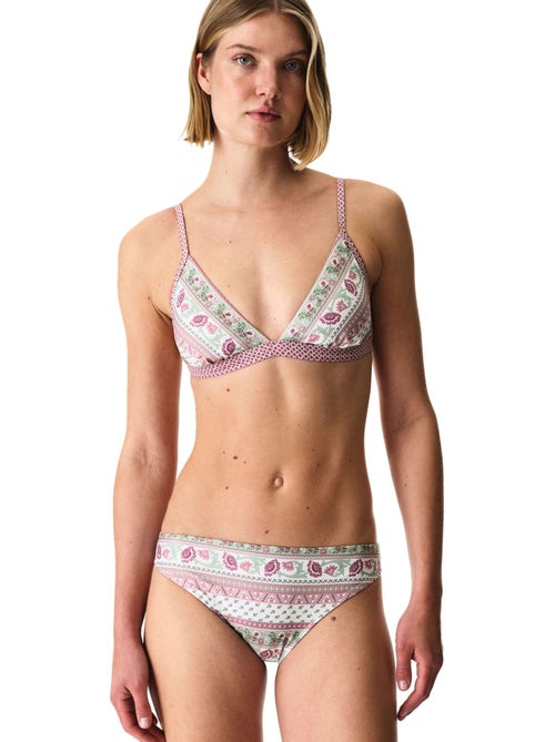 Liriane slip bikini a vita media floreale penti - Kiabi