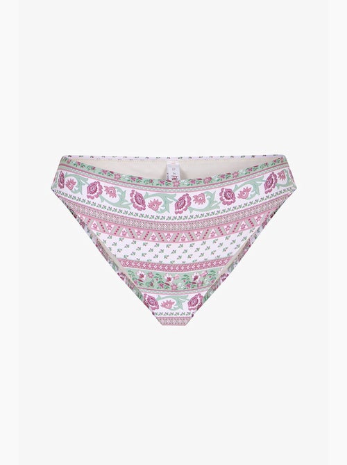 Liriane slip bikini a vita media floreale penti - Kiabi