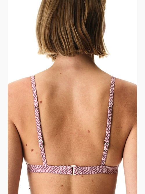Liriane top bikini triangolare floreale penti - Kiabi Liriane top bikini triangolare floreale penti - Kiabi