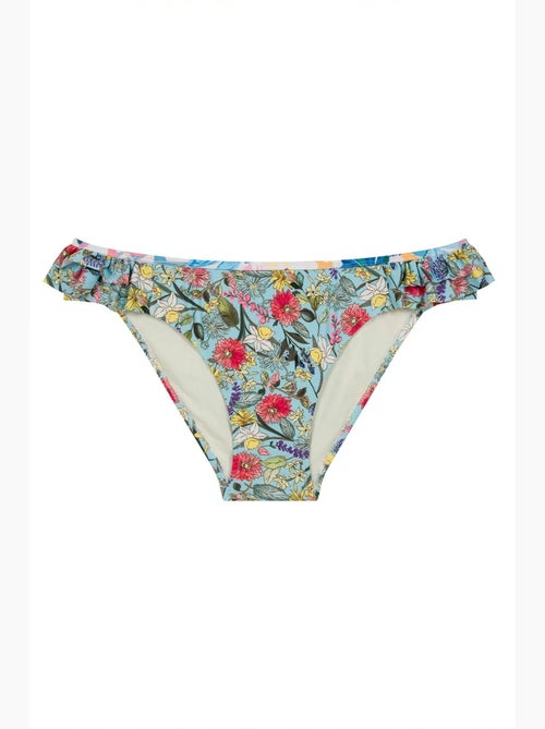 Lisa slip bikini con volant laterale penti - Kiabi