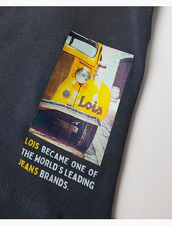 LOIS Boxer Briefs da uomo gialli a forma di auto (scatola da 2 unità)