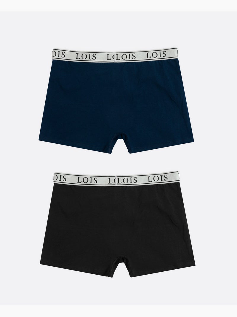 LOIS Boxer da uomo Origins (confezione da 2) Multicolore - Kiabi