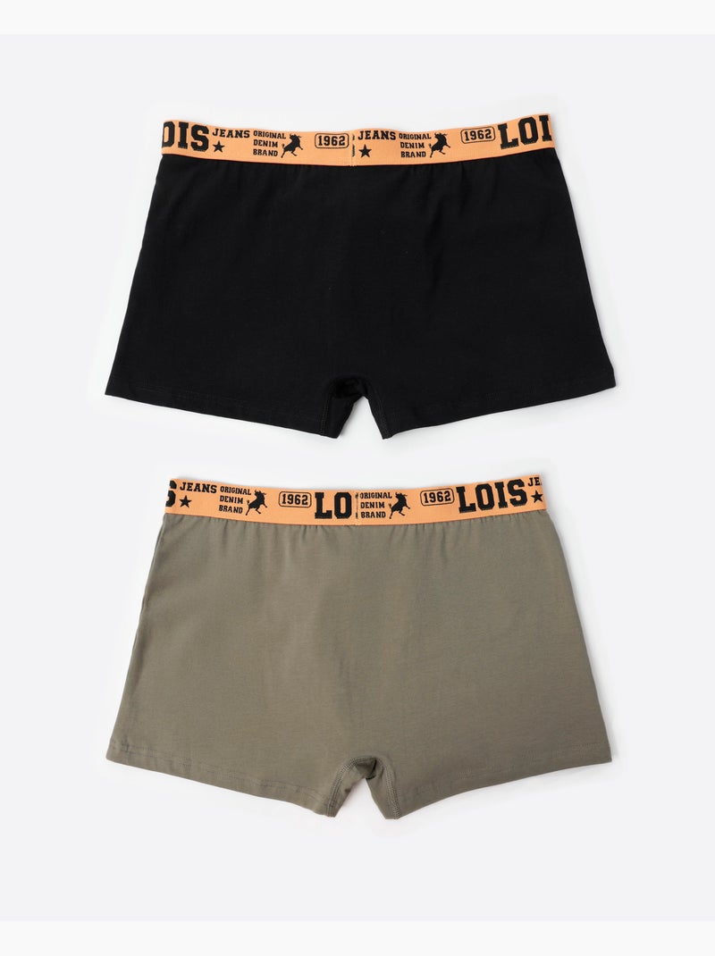 LOIS Boxer da uomo Star (scatola da 2 unità) Multicolore - Kiabi