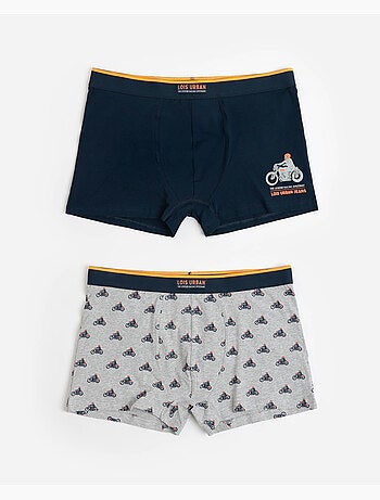 LOIS Boxer da uomo Urban Motor (scatola da 2 unità)
