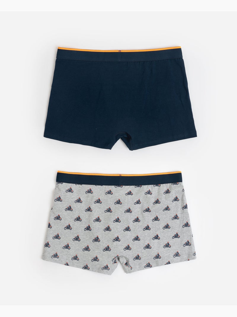 LOIS Boxer da uomo Urban Motor (scatola da 2 unità) Multicolore - Kiabi