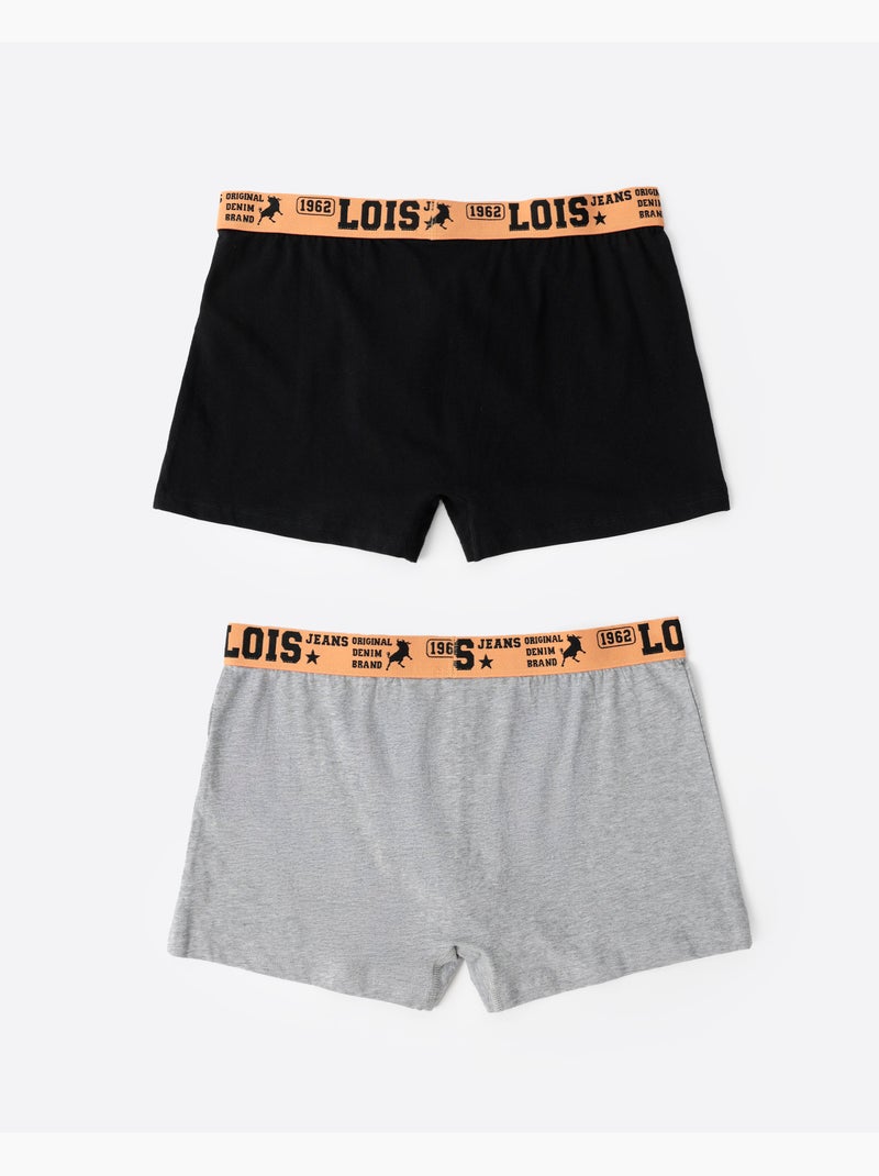 LOIS Den1962 Boxer da uomo (scatola da 2 unità) Multicolore - Kiabi