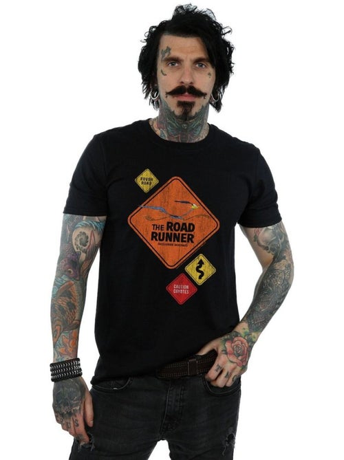 Looney Tunes Maglietta Beep Beep Segno Stradale Uomo - Kiabi
